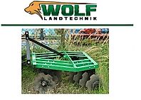 Wolf-Landtechnik GmbH Scheibenegge Mini | Kurzscheibenegge | 1,50m Wolf-Landtechnik GmbH Scheibenegge Mini | Kurzscheibenegge | 1,50m